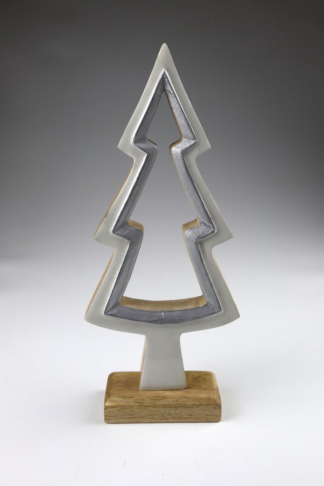 AM Design Dekobaum Dekofigur aus Holz, 2er Set, BxH: 13x30 cm von AM Design