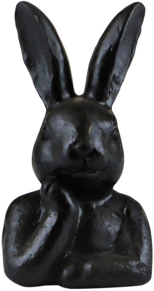 AM Design Dekofigur Hasenbüste "Denker", Osterdekoration aus Polyresin von AM Design