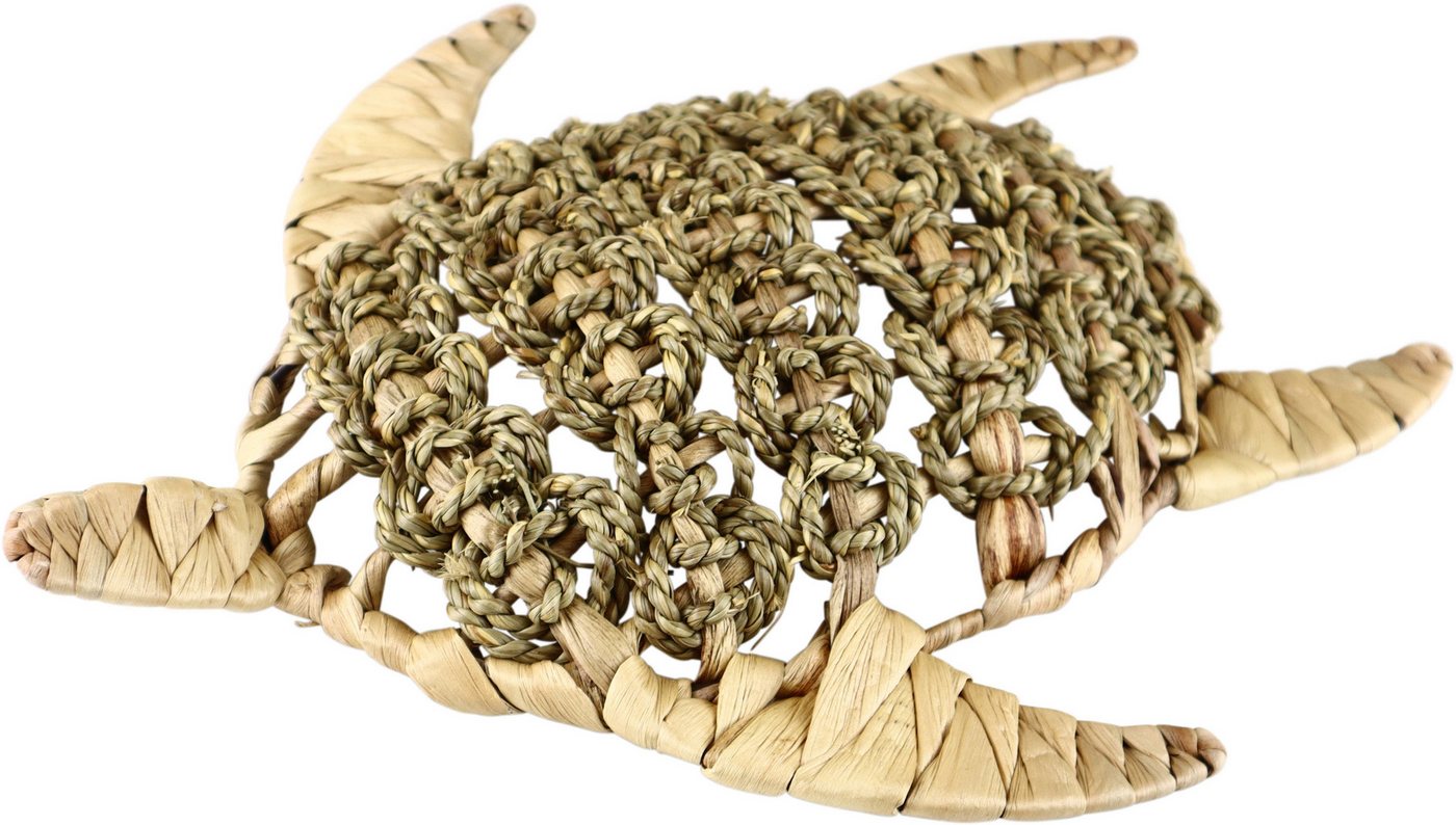 AM Design Dekofigur Schildkröte aus Schilf, handgefertigt AM Design Dekofigur Schildkröte aus Schilf, handgefertigt von AM Design