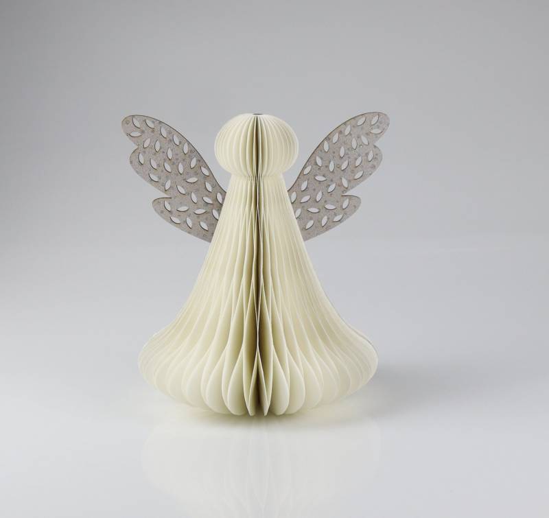 AM Design Dekoobjekt Dekofigur aus Papier, 4er Set, BxH: 7x14 cm von AM Design