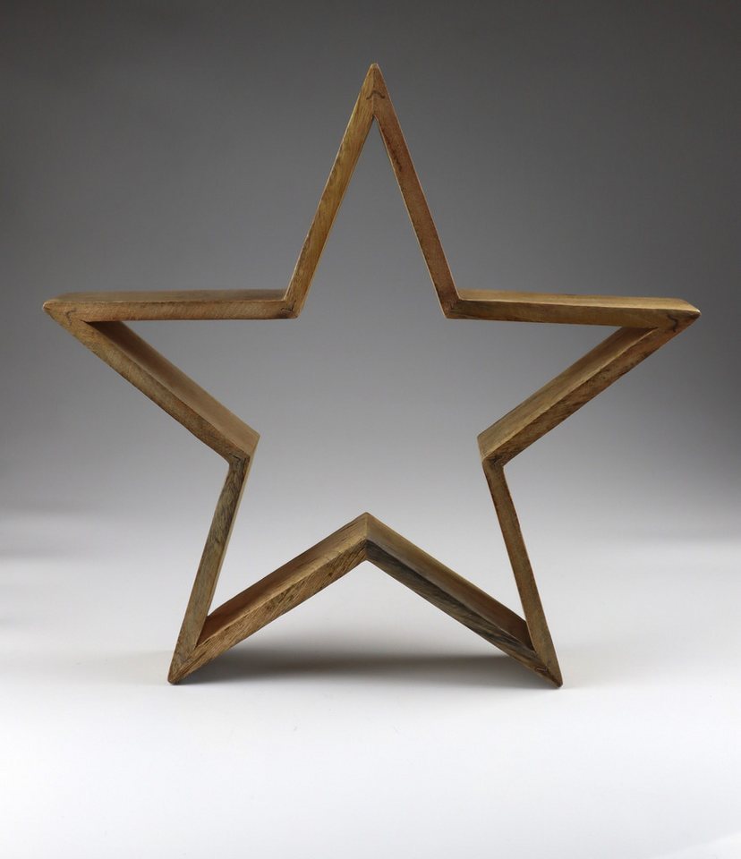 AM Design Dekostern aus Holz, 2er Set, BxHxT: 7x38x38 cm von AM Design