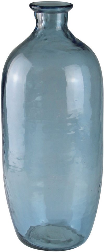 AM Design Dekovase Elegante Glasvase in Blau, ein Highlight für Ihre Blumen oder Dekoration von AM Design