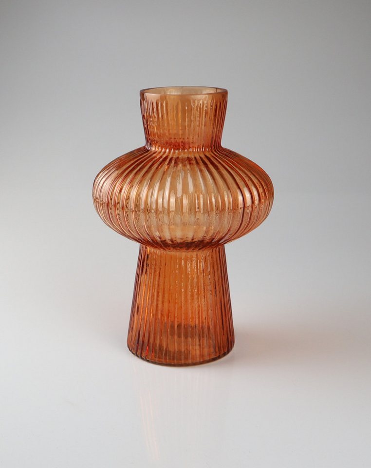 AM Design Dekovase aus Glas, 2er Set, BxH: 15x21 cm von AM Design