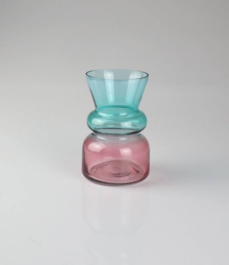 AM Design Dekovase aus Glas, 2er Set, BxH: 8x12 cm von AM Design