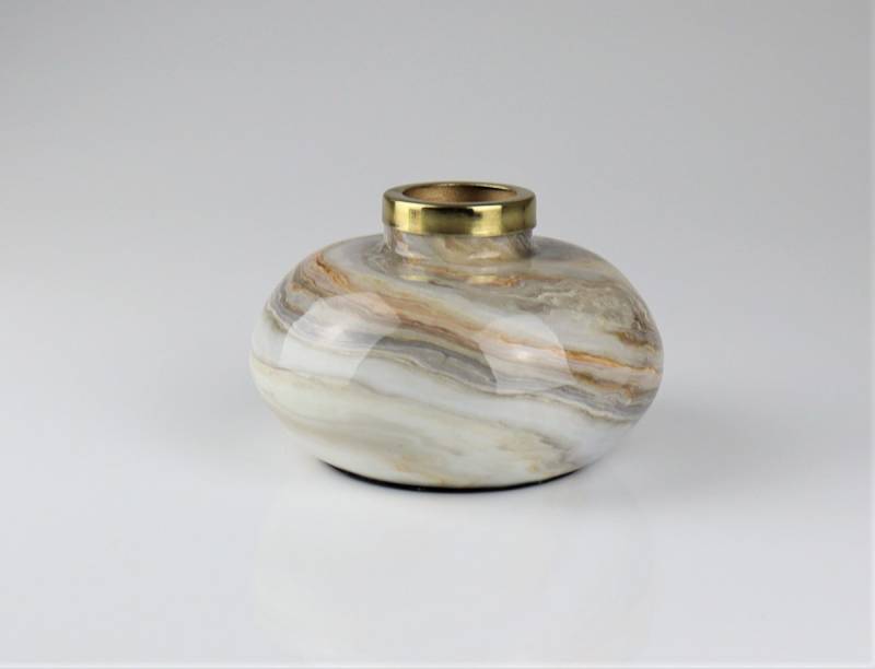 AM Design Dekovase aus Glas, BxH: 14,5x10,5 cm von AM Design