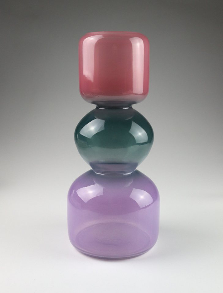AM Design Dekovase aus Glas, BxH: 14x32 cm von AM Design