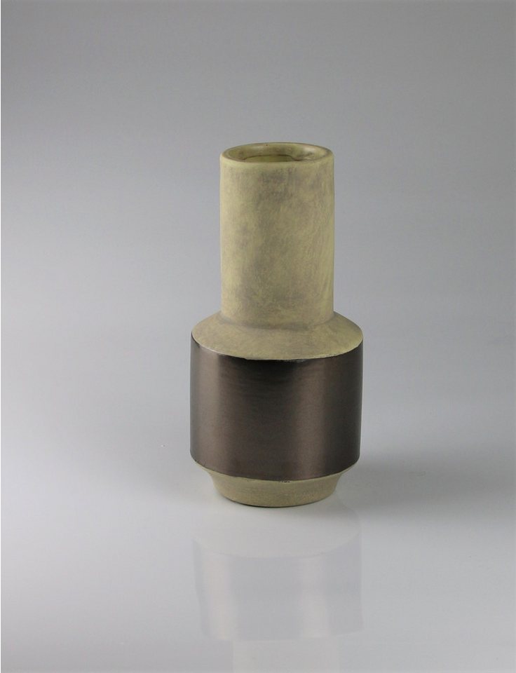 AM Design Dekovase aus Keramik, BxH: 12x24,5 cm von AM Design