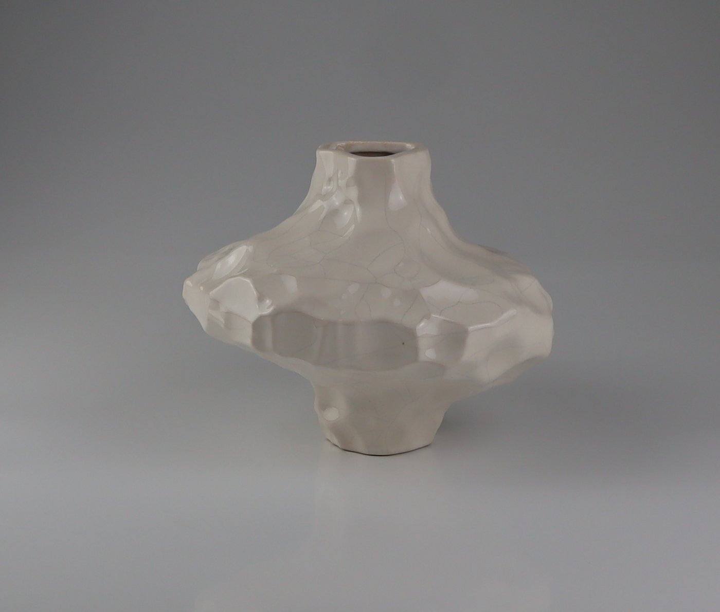 AM Design Dekovase aus Keramik, BxH: 22x18 cm von AM Design