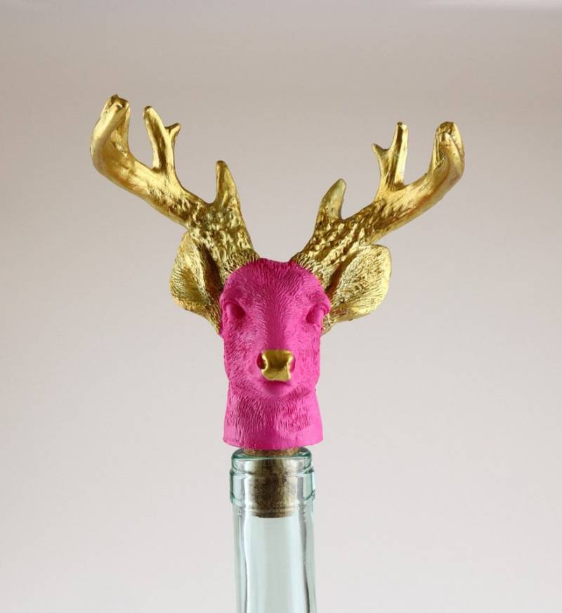 AM Design Flaschenverschluss Hirsch, 2er Set von AM Design