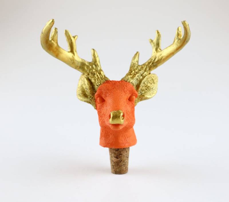 AM Design Flaschenverschluss Hirsch, 2er Set von AM Design