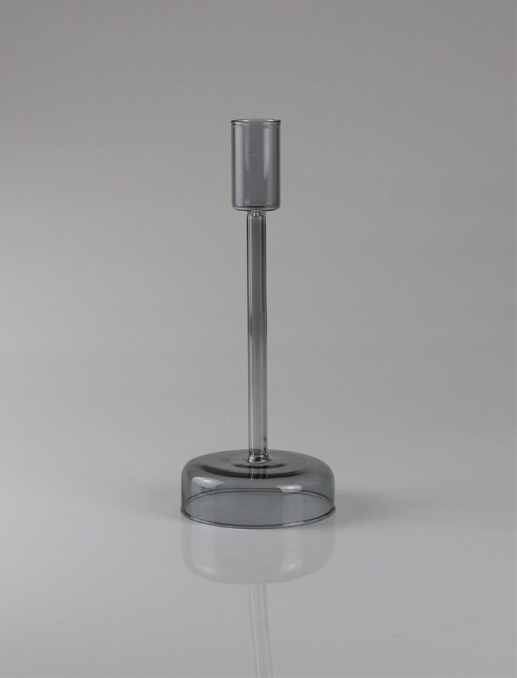 AM Design Kerzenhalter aus Glas (2 St), 2er Set, BxH: 8x20 cm von AM Design