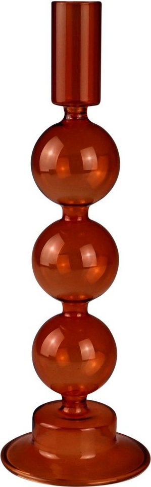 AM Design Kerzenleuchter Stabkerzenhalter aus Glas (Set, 2 St), Höhe ca. 26 cm von AM Design