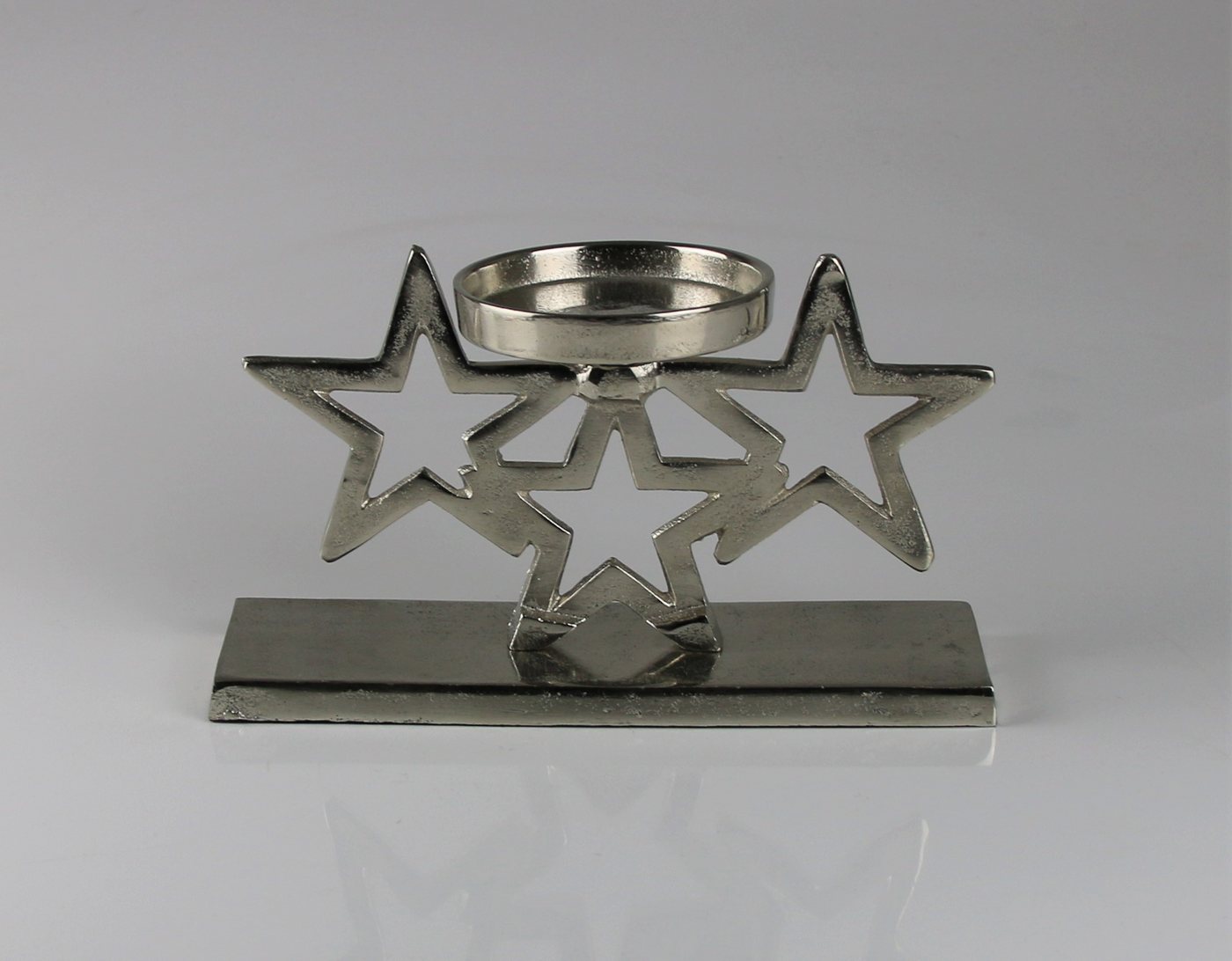 AM Design Kerzenständer aus Aluminium (1 St), BxH: 12x24 cm von AM Design