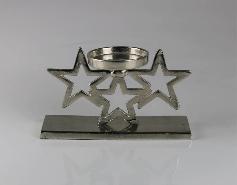 AM Design Kerzenständer aus Aluminium (1 St), BxH: 12x24 cm von AM Design