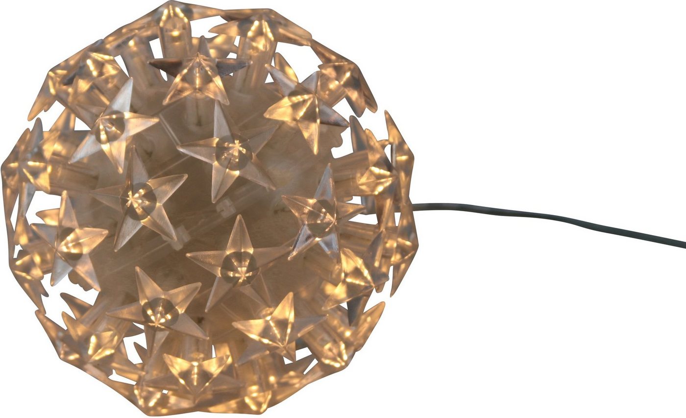 AM Design LED Dekolicht, LED fest integriert, Warmweiß, LED Kugel mit Sternen, Weihnachtsdeko aussen AM Design LED Dekolicht, LED fest integriert, Warmweiß, LED Kugel mit Sternen, Weihnachtsdeko aussen von AM Design