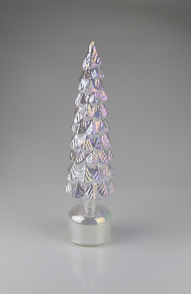 AM Design LED Dekoobjekt Glas-Weihnachtsbaum rotierend, LED fest integriert, H: 36 cm von AM Design