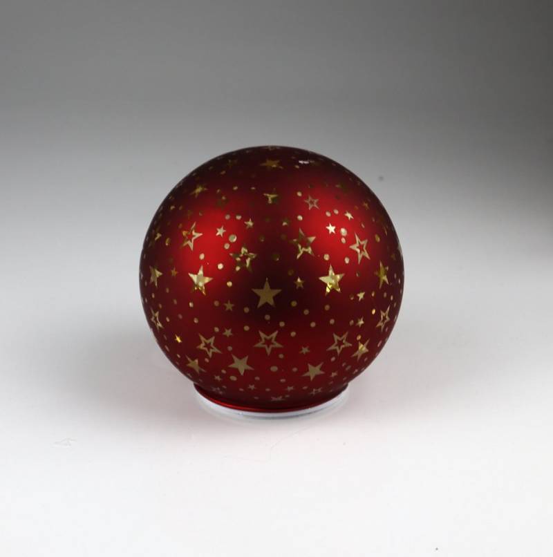 AM Design LED Dekoobjekt Kugel Stern-Optik, drehend, LED fest integriert, Ø: 18 cm AM Design LED Dekoobjekt Kugel Stern-Optik, drehend, LED fest integriert, Ø: 18 cm von AM Design