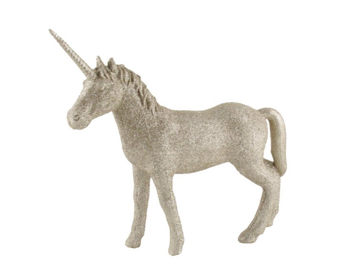 AM Design Tierfigur AM-Design Einhorn silberfarben H ca 23,5cm von AM Design