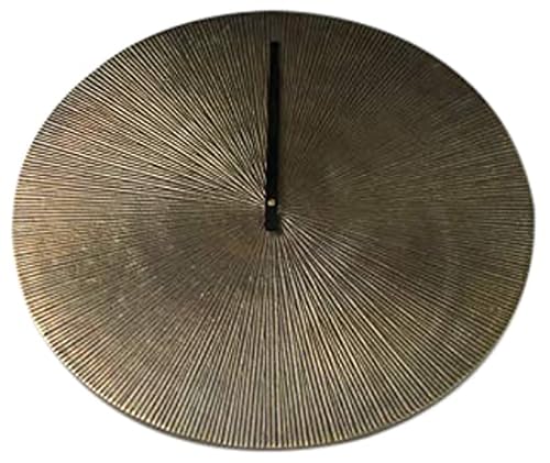 AM-Design Uhr, Aluminium, Grau, 58x58x3 cm von Pflanzen Kölle