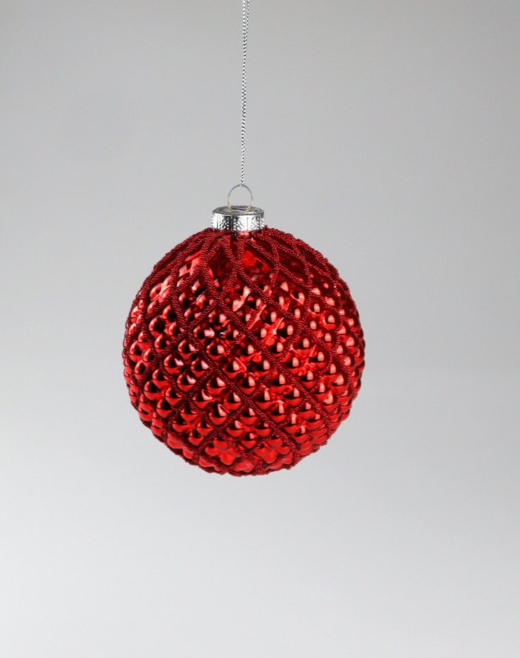 AM Design Weihnachtsbaumkugel aus Glas, Ø 10 cm, 4er Set AM Design Weihnachtsbaumkugel aus Glas, Ø 10 cm, 4er Set von AM Design