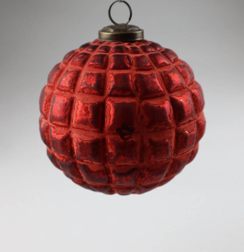 AM Design Weihnachtsbaumkugel aus Glas, Ø 12 cm, 3er Set von AM Design