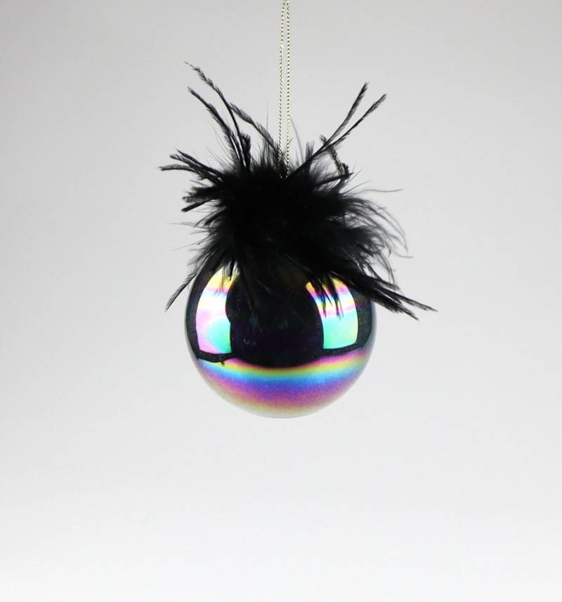 AM Design Weihnachtsbaumkugel aus Glas, Ø: 8 cm, 4er Set von AM Design