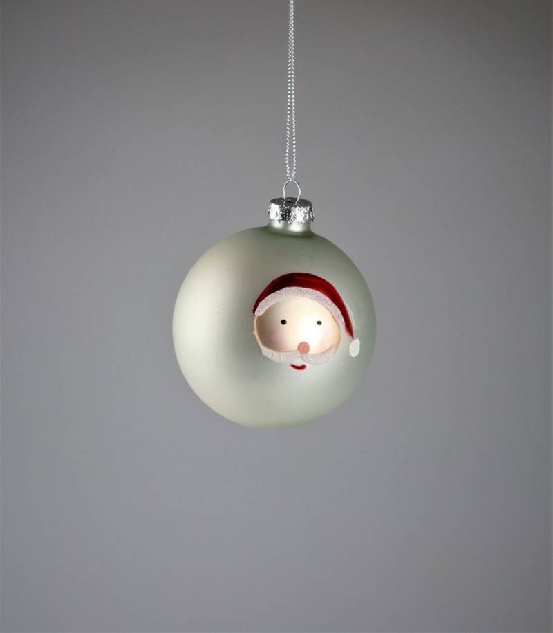 AM Design Weihnachtsbaumkugel aus Glas, Ø: 8 cm, 6er Set von AM Design