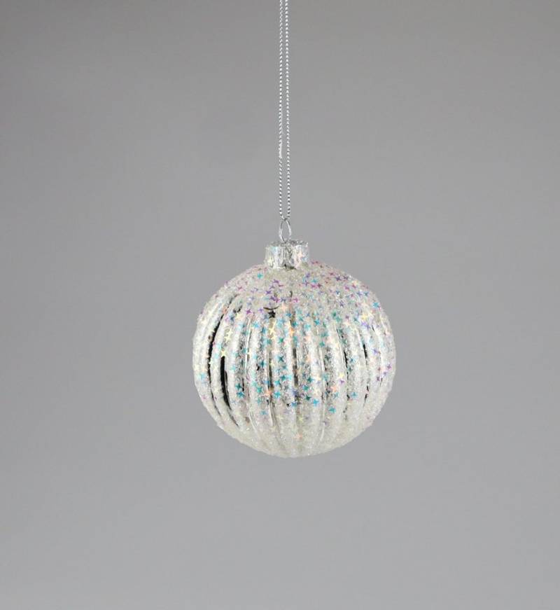 AM Design Weihnachtsbaumkugel aus Glas, Ø: 8 cm, 6er Set von AM Design