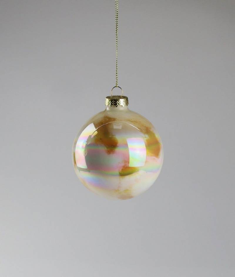 AM Design Weihnachtsbaumkugel aus Glas, Ø: 8 cm, 6er Set von AM Design