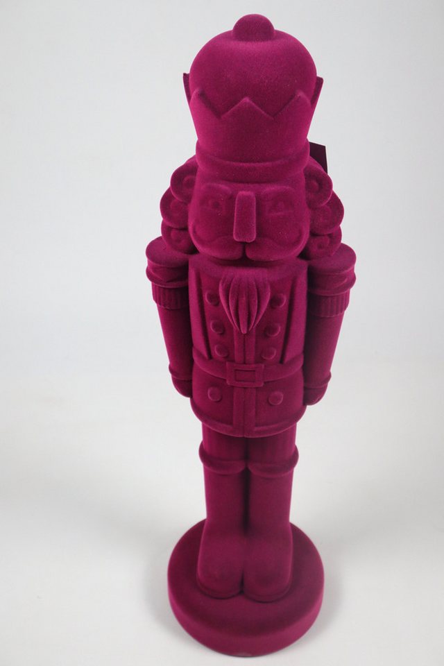 AM Design Weihnachtsfigur Nussknacker mit samtweichem Flock, in verschiedenen Größen und Farben AM Design Weihnachtsfigur Nussknacker mit samtweichem Flock, in verschiedenen Größen und Farben von AM Design