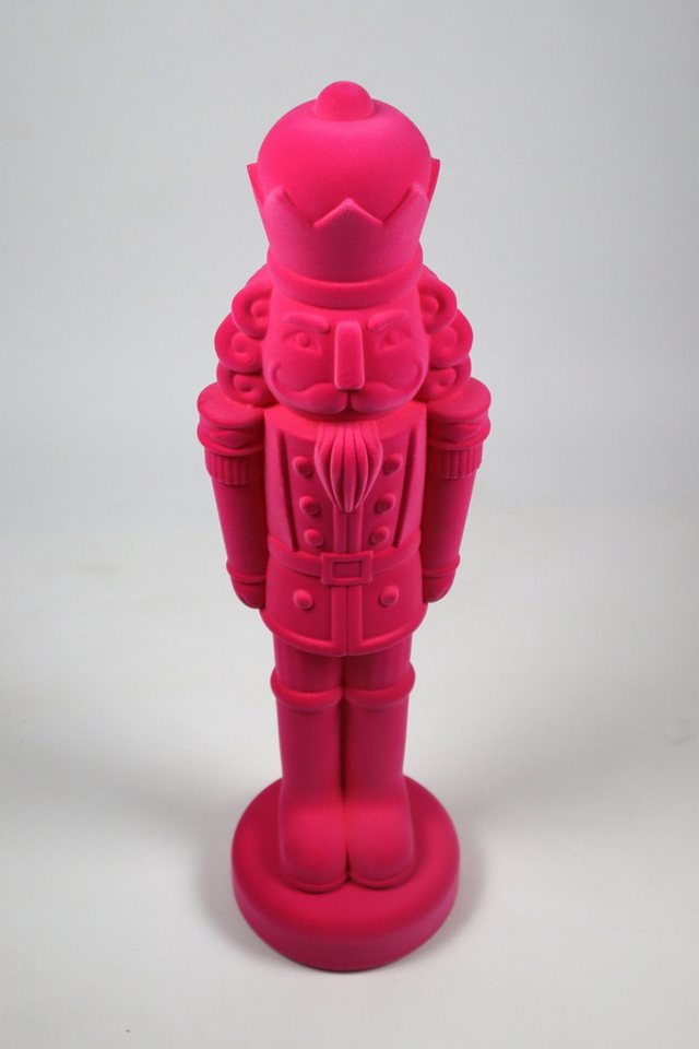 AM Design Weihnachtsfigur Nussknacker mit samtweichem Flock, in verschiedenen Größen und Farben AM Design Weihnachtsfigur Nussknacker mit samtweichem Flock, in verschiedenen Größen und Farben von AM Design