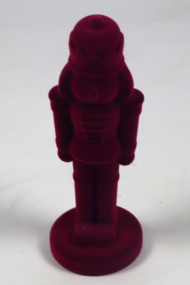 AM Design Weihnachtsfigur Nussknacker mit samtweichem Flock, in verschiedenen Größen und Farben AM Design Weihnachtsfigur Nussknacker mit samtweichem Flock, in verschiedenen Größen und Farben von AM Design