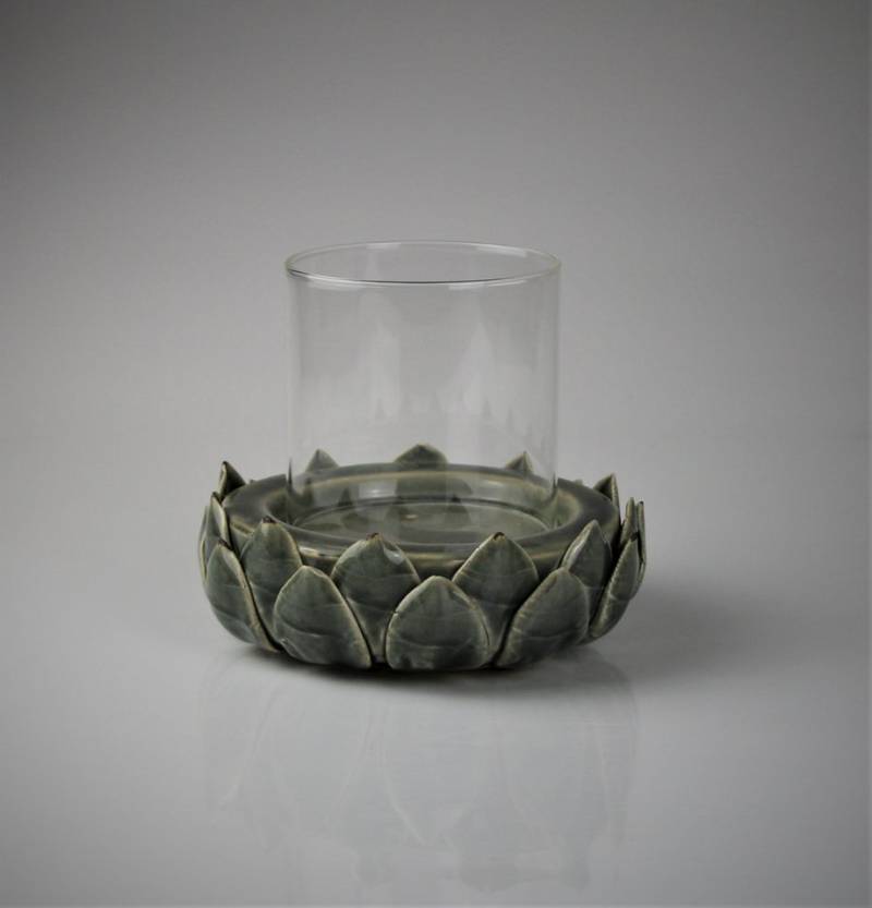 AM Design Windlicht aus Steingut (1 St), BxH: 13x14 cm von AM Design