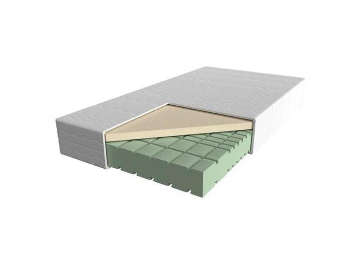 AM Qualitätsmatratzen Latexmatratze in Premiumhöhe, Langlebige 7-Zonen Latex-Matratze, Waschbarer Bezug, 23 cm hoch, 90x200 cm, Weich von AM-Qualitätsmatratzen