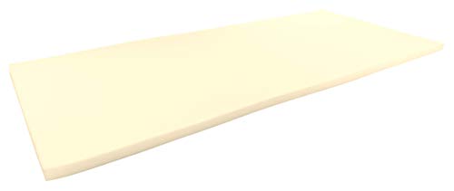Visco Topper 80 x 200 cm ohne Bezug - Anpassungsfähige, viscoelastische Matratzenauflage 80x200cm - Auch für Boxspringbetten geeignet - Viskose Topper - Made in Germany von AM Qualitätsmatratzen
