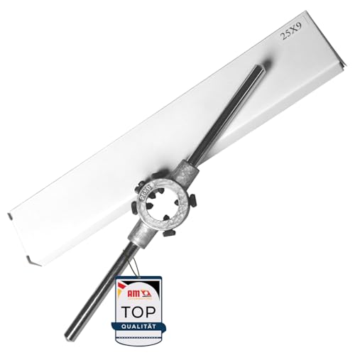 AM-Zerspanungstechnik Schneideisenhalter 25 x 9 mm | PRO Gewindeschneideisenhalter DIN225 | Auswahl verschiedener Halter (Ø25x9 mm) von AM-Zerspanungstechnik