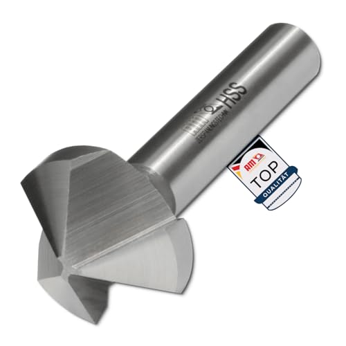 AM-Zerspanungstechnik Senker Metall 6,3 x 120° | HSS Kegelsenker | Entgratsenker - 120°, 6,3 mm von AM-Zerspanungstechnik