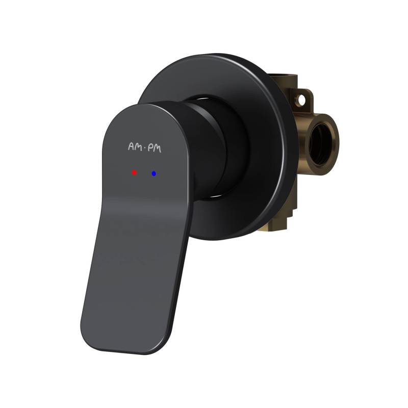 AM.PM Brausearmatur Unterputz X-Joy Brauseset Unterputz Duscharmatur, Wannen-Brausebatterie FXA65022 Schwarz AM.PM Brausearmatur Unterputz X-Joy Brauseset Unterputz Duscharmatur, Wannen-Brausebatterie FXA65022 Schwarz von AM.PM