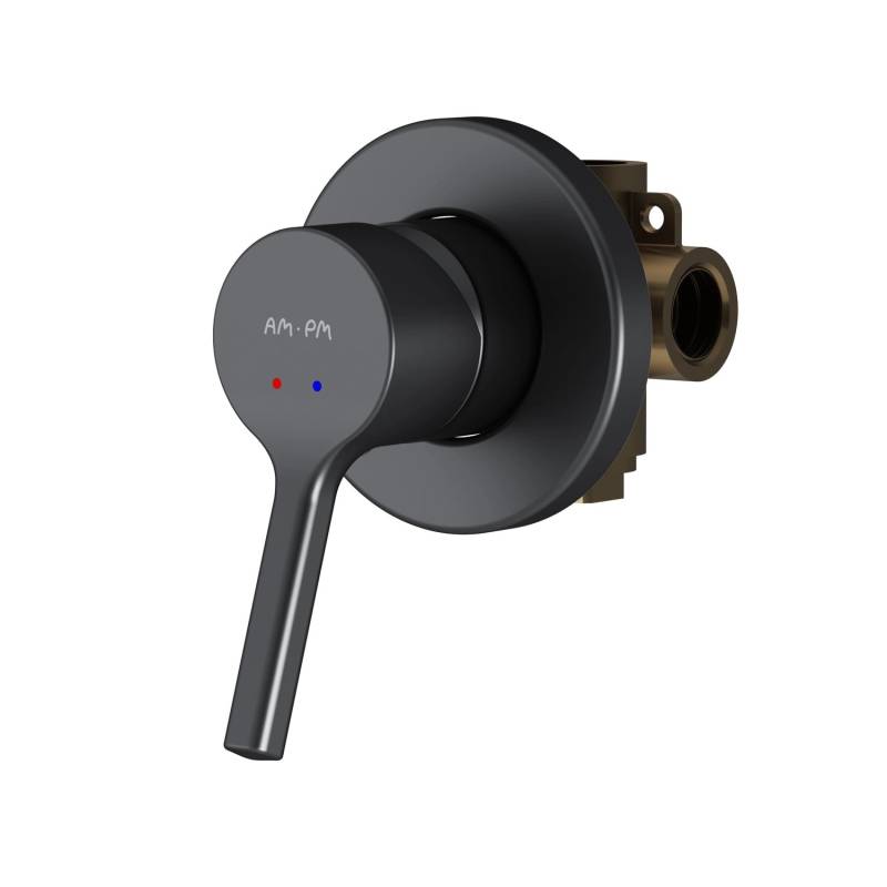 AM.PM Brausearmatur Unterputz X-Joy S Brauseset Unterputz Duscharmatur Unterputz Wannen-Brausebatterie FXB65022 Schwarz AM.PM Brausearmatur Unterputz X-Joy S Brauseset Unterputz Duscharmatur Unterputz Wannen-Brausebatterie FXB65022 Schwarz von AM.PM