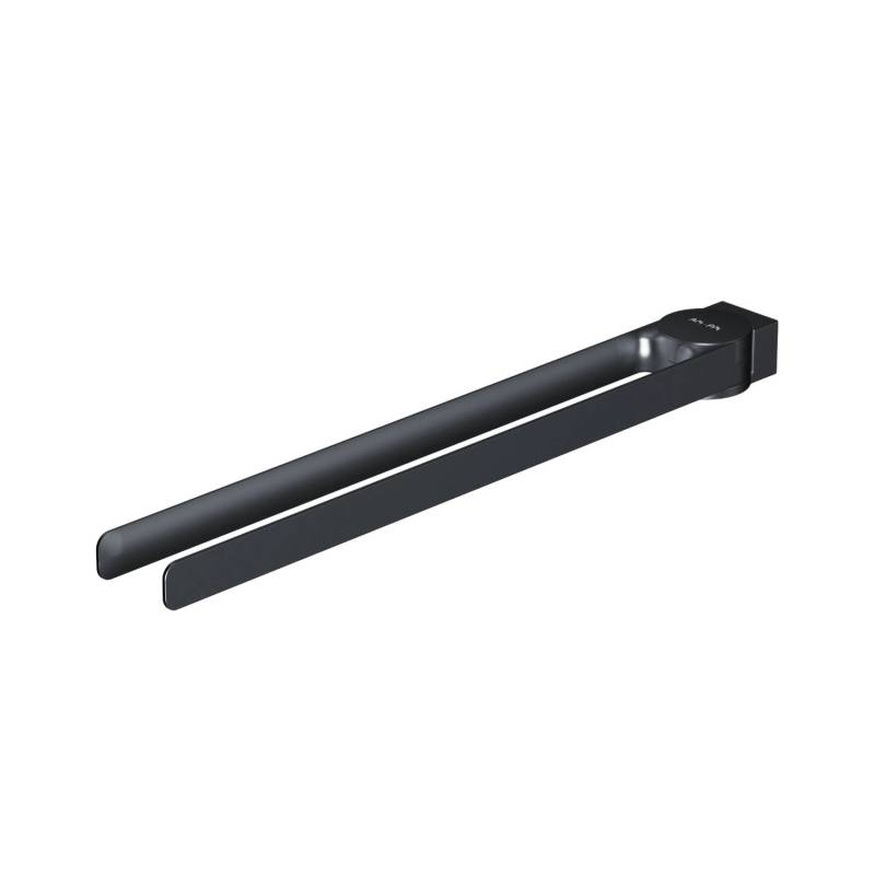 AM.PM Doppelter Handtuchhalter Inspire V2.0 Schwarz von AM.PM