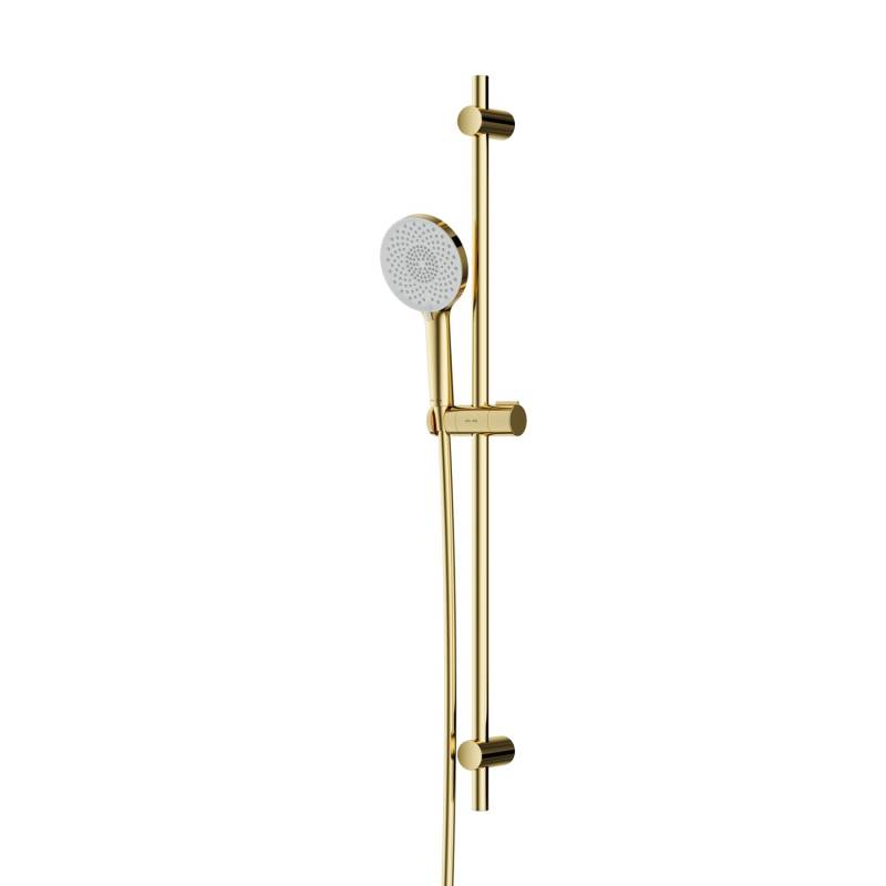 AM.PM Duschset X-Joy Handbrause Set Duschsäule Duschkopf-Set Brauseset Brausegarnitur F01XA099 Gold von AM.PM