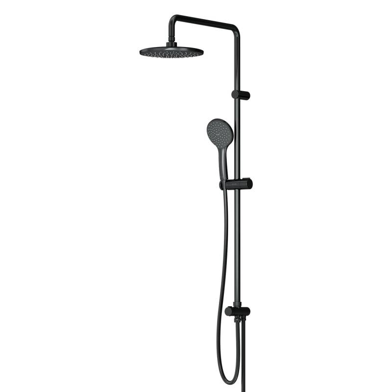 AM.PM Duschsystem Gem Duschsystem ohne Armatur, Regenduschset Duschsäule Dusche F0790022 Schwarz von AM.PM