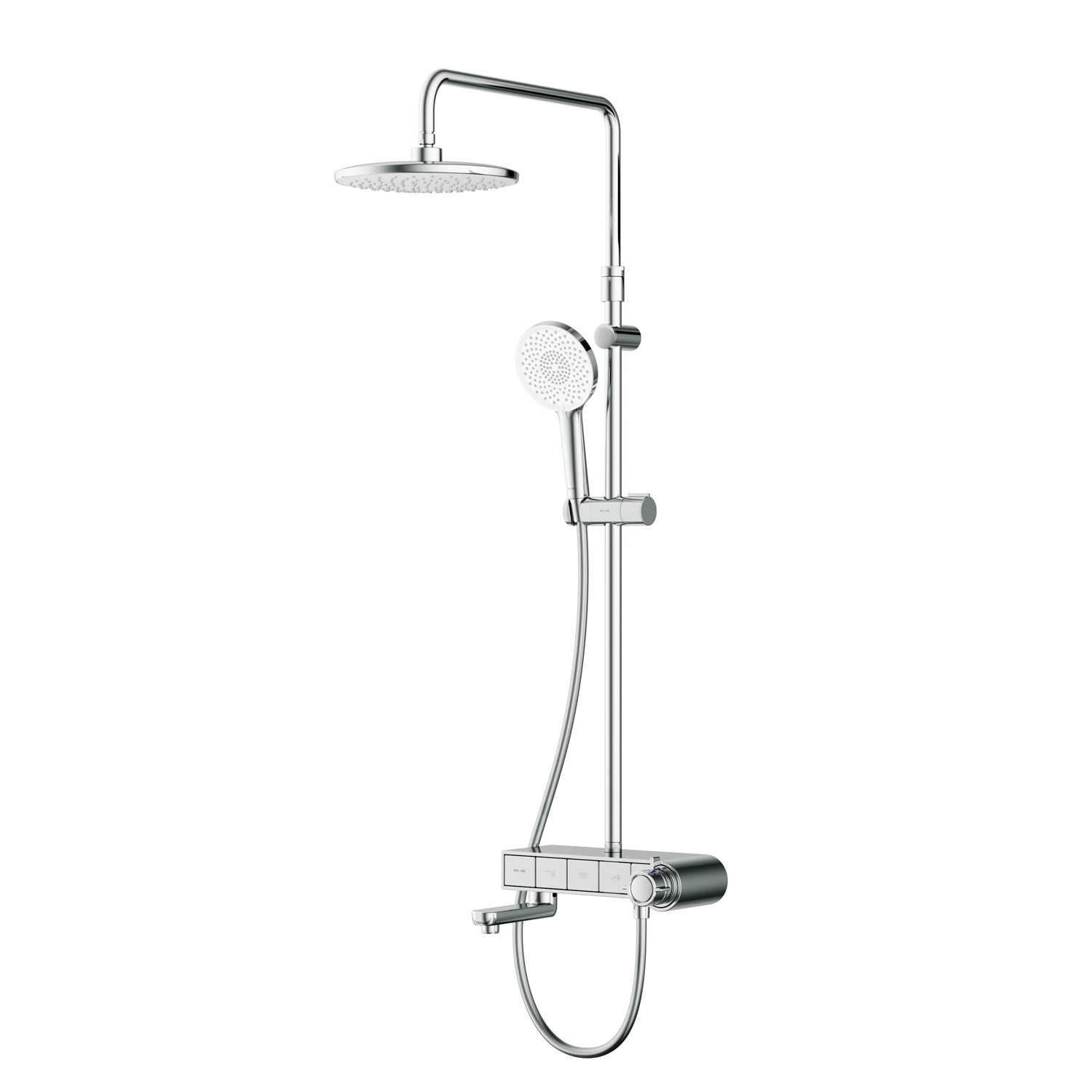AM.PM Duschsystem X-Joy S mit Thermostat Duscharmatur Brausearmatur Regendusche Duschset F07XB300 Chrom AM.PM Duschsystem X-Joy S mit Thermostat Duscharmatur Brausearmatur Regendusche Duschset F07XB300 Chrom von AM.PM