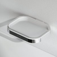 Func Seifenhalter Wandmontage Seifenhalter Seifenablage Seife Halter Glas Seifenablage Seifenschale Toilette wc Bad, Chrom - Am.pm von AM.PM