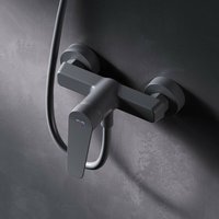 Duscharmatur Einhebel Brausebatterie Schwarz Armatur Mischbatterie Brausearmatur Brausebatterie Wasserhahn Bad Mischbatterie Dusche - Am.pm von AM.PM
