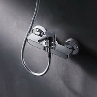 Duscharmatur Einhebel Brausebatterie Armatur Mischbatterie Brausearmatur Brausebatterie Wasserhahn Bad Mischbatterie Einhebelmischer Dusche, Chrom von AM.PM