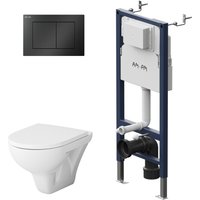 Wand wc spülrandlos Set mit Vorwandelement Komplettset Unterputz Spülkasten Vorwandspülkasten Keramik Unterputzspülkasten Schüssel Drücke - Am.pm Wand wc spülrandlos Set mit Vorwandelement Komplettset Unterputz Spülkasten Vorwandspülkasten Keramik Unterputzspülkasten Schüssel Drücke - Am.pm von AM.PM