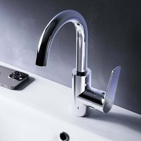 Am.pm - Wasserhahn Bad Chrom Waschtischarmatur Bad Armatur Mischbatterie Waschbeckenarmatur Einhebelmischer Badezimmer von AM.PM