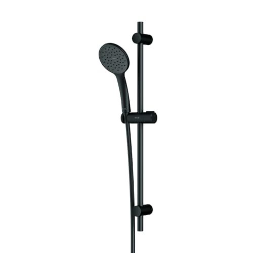 Duschset Handbrause Set, Duschsäule, Duschkopf-Set, Brauseset Dusche, AM.PM F01TA022 Hit, Schwarz matt von AM.PM