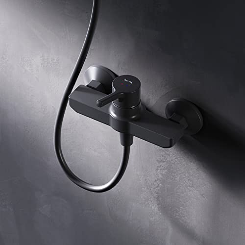 AM.PM X-Joy S FXB20022 Wassersparende Duscharmatur für das Badezimmer, kratzfeste Duscharmatur ohne Auslauf, leicht zu reinigen, Schwarz matt AM.PM X-Joy S FXB20022 Wassersparende Duscharmatur für das Badezimmer, kratzfeste Duscharmatur ohne Auslauf, leicht zu reinigen, Schwarz matt von AM.PM